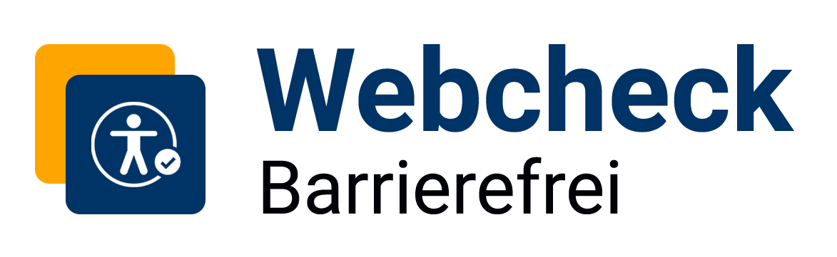 Logo von Webcheck Barrierefrei